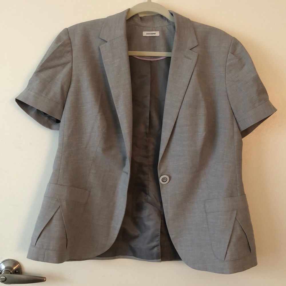Dockers Gray Blazer